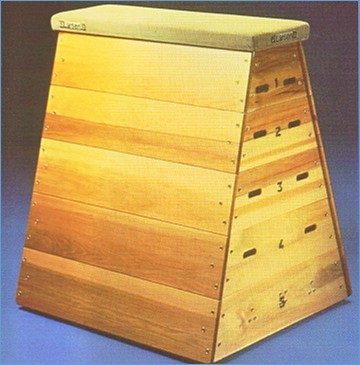 Vaulting Box, 5 section, 1270mm (4' 2 ) with Wheels