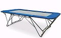 GM Extreme Competition Trampoline c/w 6mm x 6mm Web Bed and Lift/Lower Rollerstands