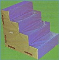 Trampoline Reinforced Foam Steps - GMEX or DINamic Trampoline